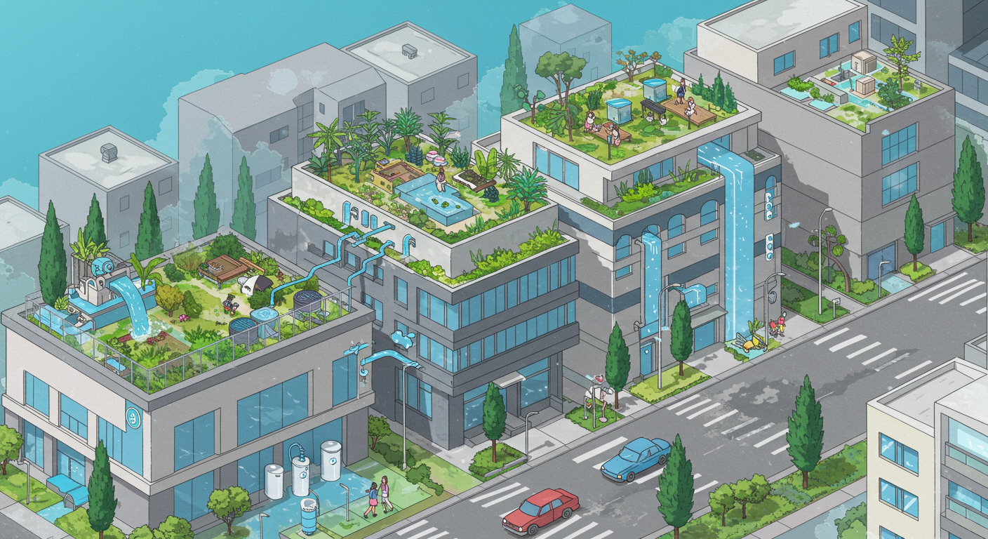 Sustainable Urbanization with Reused Water-1